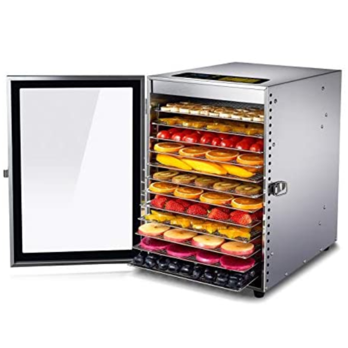 IRON CAPTAIN IND5578 FOOD DEHYDRATOR ET450-12T 12 LAYERS 220V 60HZ--D/S