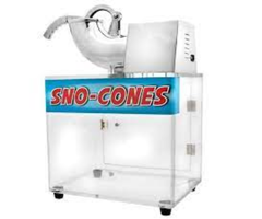 IRON CAPTAIN SNOWCONE MACHINE ICE CRUSHER (IND5585 )
