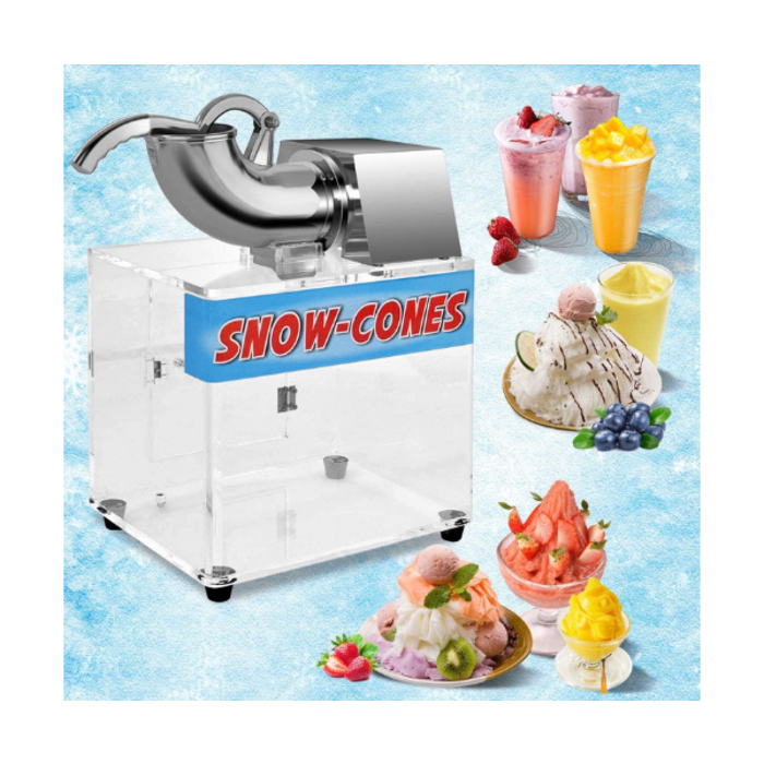 IRON CAPTAIN SNOWCONE MACHINE ICE CRUSHER (IND5585 )