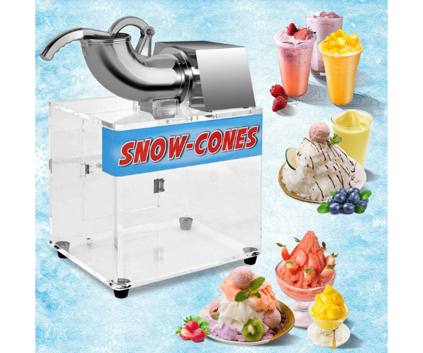 IRON CAPTAIN SNOWCONE MACHINE ICE CRUSHER (IND5585 )