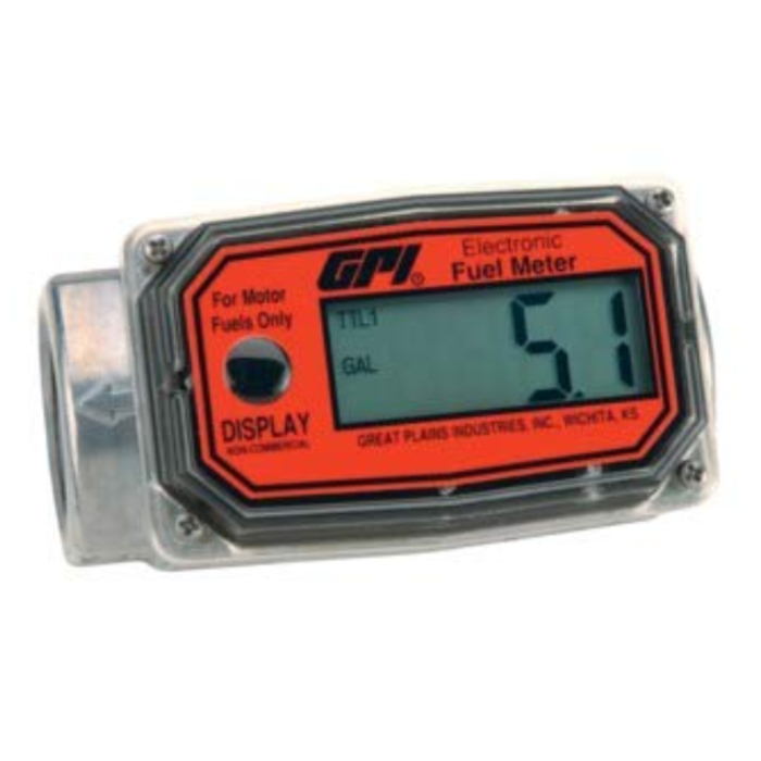 GPI IND5603 GPI DIGITAL FUEL FLOW METER 10930 1'' INLET/OUTLET