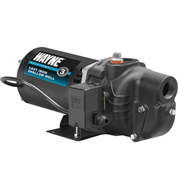 WAYNE IND5604 3/4HP CAST IRON SHALLOW WELL JET PUMP SWS75