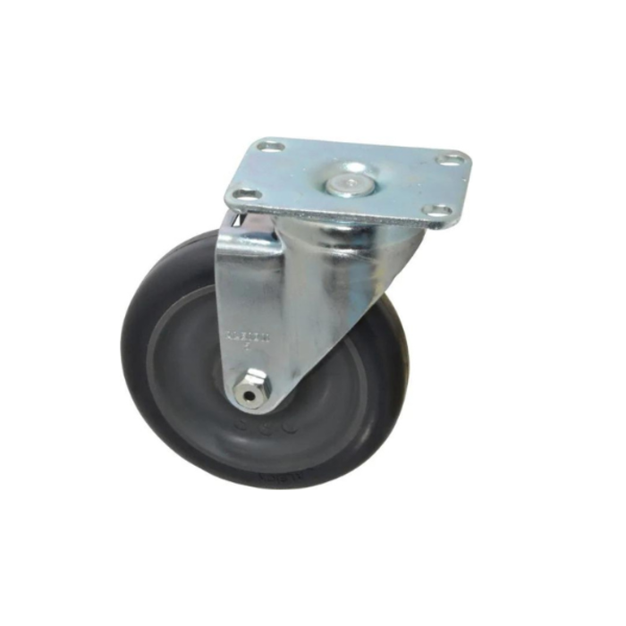 HAR3544 /8'' L.D RUBBER CASTER WHEEL FIXED #CAS-F8L