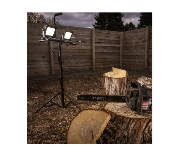 STONEPOINT IND5649 STONEPOINT PORTABLE LED WORK LIGHT 90WATTS/12000 LUMEN 107978