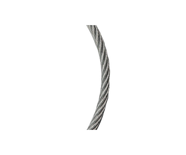 HAR3657 5/8'' WIRE ROPE CABLE-FIBER CORE GALVANIZED 6X19 (3200' PER ROLL)