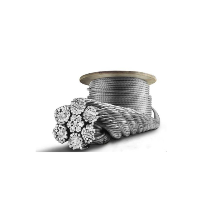 HAR3670 WIRE ROPE CABLE-1/2"/ 13MM FIBER CORE (3200' PER ROLL)