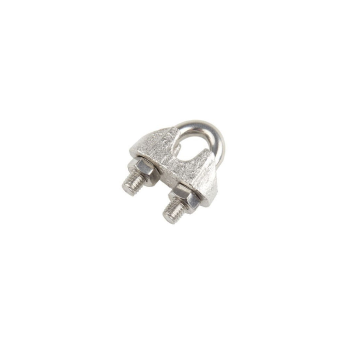 HAR3728 CLAMP/WIRE ROPE-PLATED 1/8"