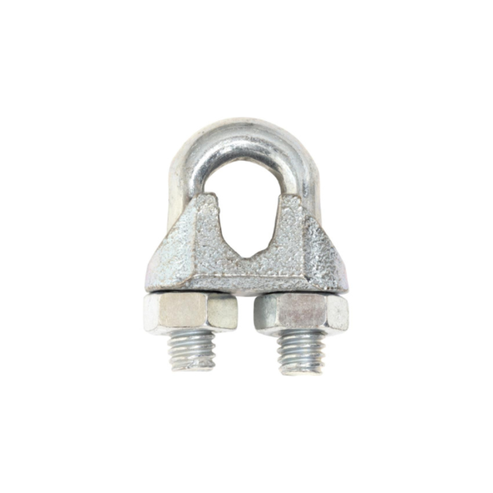 HAR3728 CLAMP/WIRE ROPE-PLATED 1/8"
