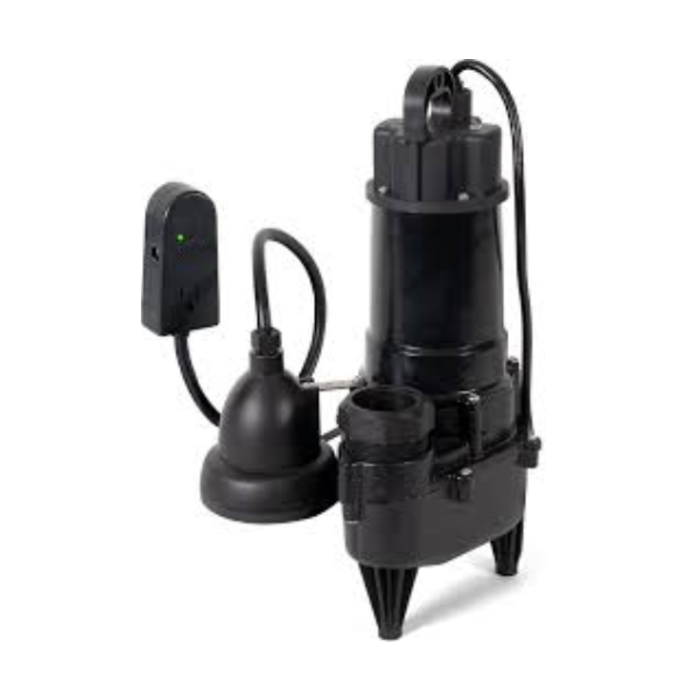 POWERHORSE IND5658 1/2HP IRONTON CAST IRON SEWAGE PUMP 2" 107792