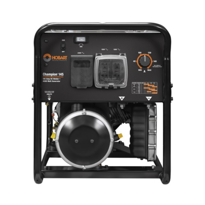 HOBART WELDER GENERATOR (IND5663) 4500WATTS 145 AMPS GAS 44910