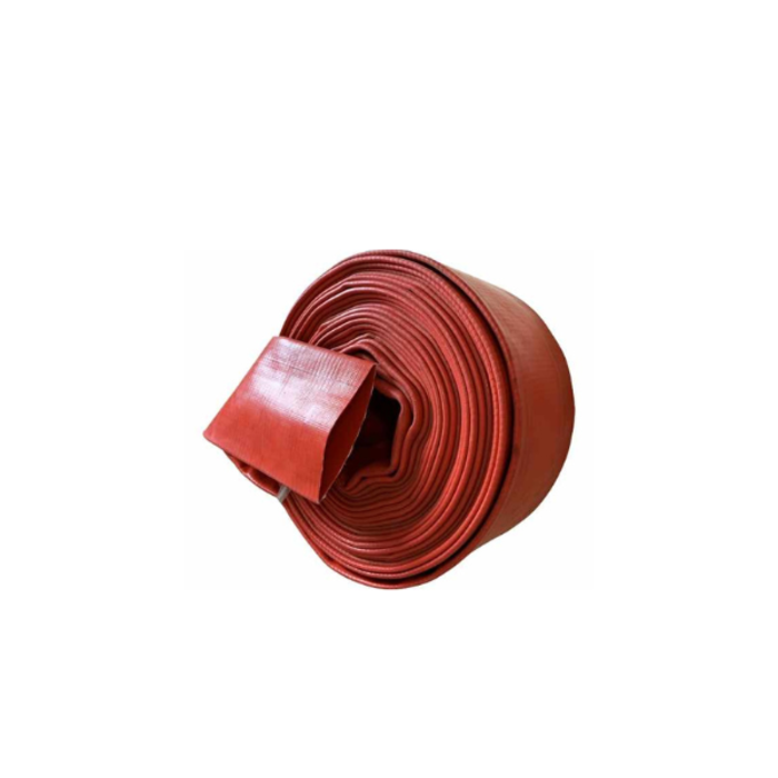 HAR6535 HOSE/DELIVERY 6" RED LAYFLAT WP 150PSI BP450PSI 160FT PER ROLL-SOLD BY 20FT AND ABOVE