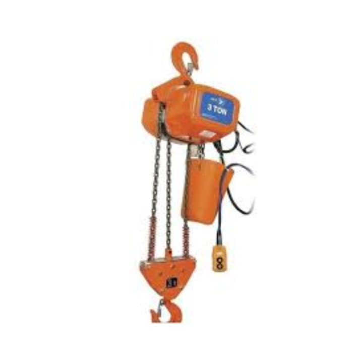 KAWASAKI IND5674 3 TON ELECTRIC CHAIN HOIST 3 METER 220V 60HZ SINGLE VOLTAGE