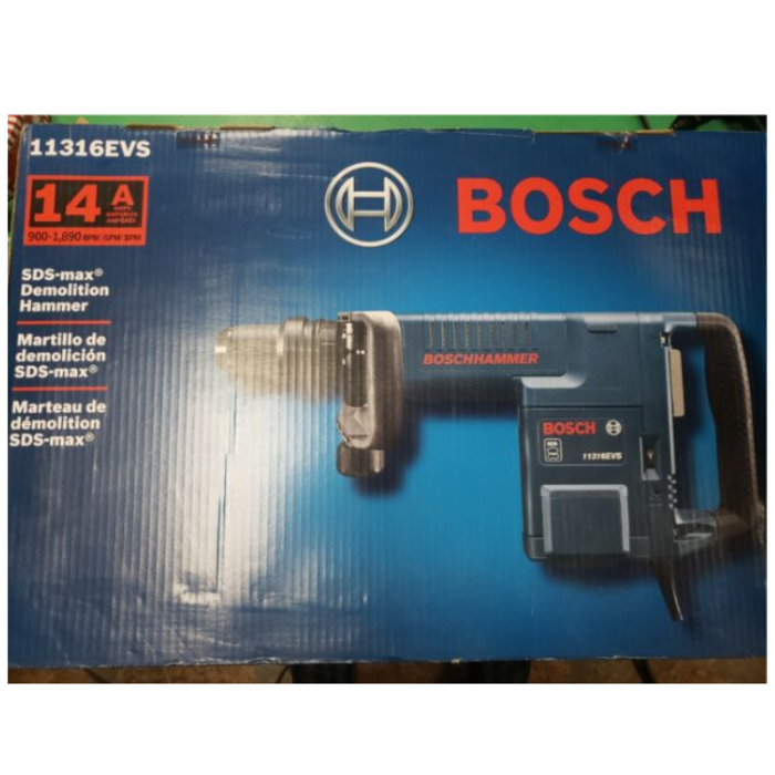 BOSCH IND5700 BOSCH 120 SDS MAX DEMOLITON HAMMER DRILL 11316EVS