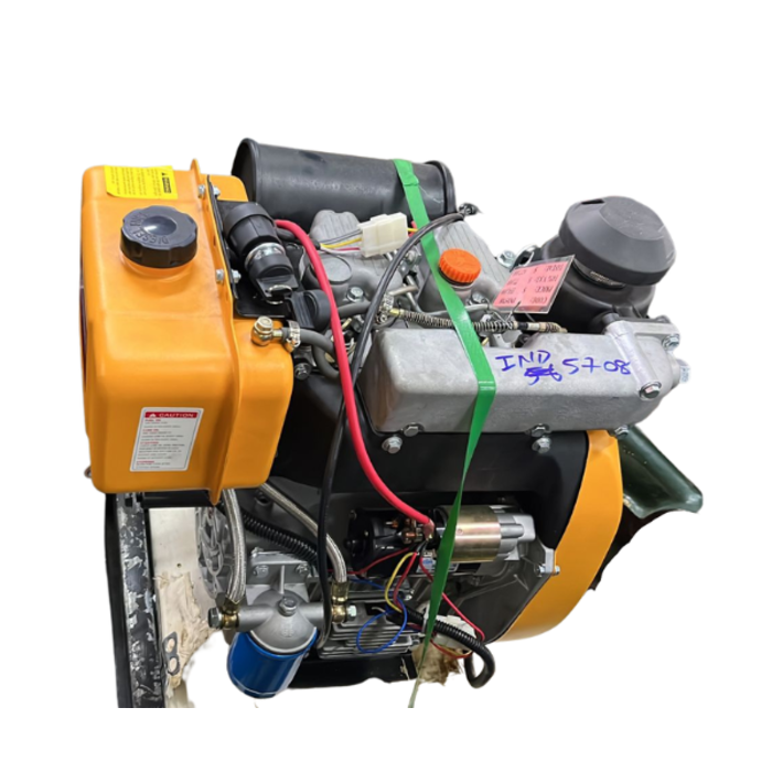 KING POWERFUL IND5708 20HP DIESEL ENGINE KEY WAY CRANKSHAFT 292F 2 CYLINDER