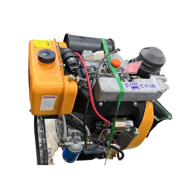 KING POWERFUL IND5708 20HP DIESEL ENGINE KEY WAY CRANKSHAFT 292F 2 CYLINDER