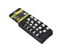 STANLEY HAR7127 SOCKET/DRIVE SAE 10PC 1/2"