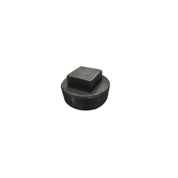 HAR7412 PLAIN PLUG-3" BLACK IRON