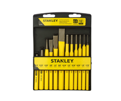 STANLEY HAR7457 12PC PIN PUNCHES & COLD CHISEL SET  #16-299