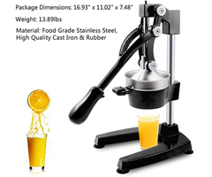 BETA STAR IND5769 MANUAL ORANGE JUICER