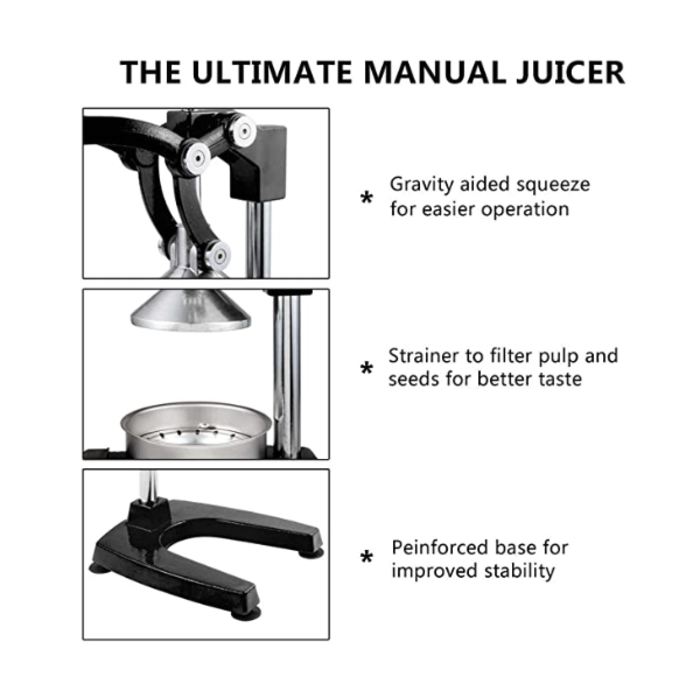 BETA STAR IND5769 MANUAL ORANGE JUICER