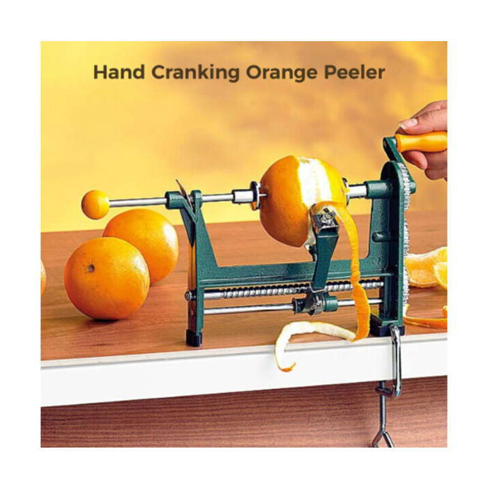 IRON CAPTAIN IND5770 MANUAL ORANGE PEELER/ORANGE PEELER