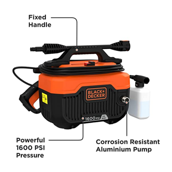 BLACK & DECKER IND5772 1600 MAX PSI, 1300W, PART NO. BEPW1600H-B3