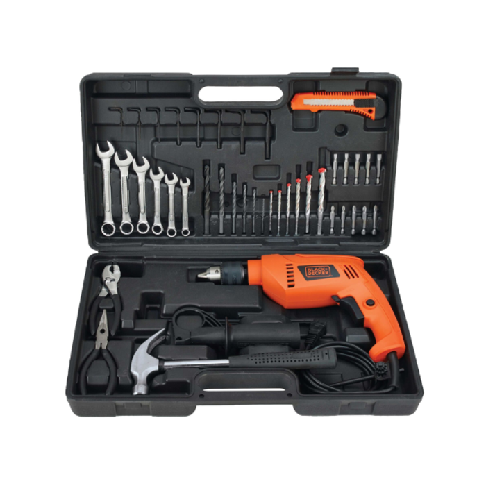 BLACK & DECKER IND5775 88 PC HD555 HAMMER DRILL KIT HD555K88-B3
