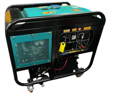 BETA STAR IND5791 11KW WELDER GENERATOR, COMPLETE WITH WELDING CABLE AND CLAMPS, 220V 60HZ