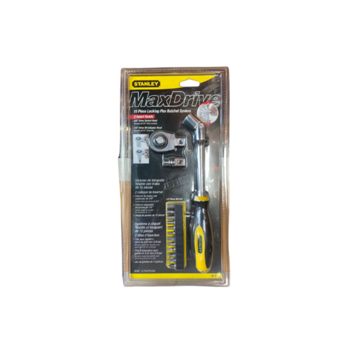 STANLEY HAR7589 RATCHET/LOCKING-FLEX 15PC