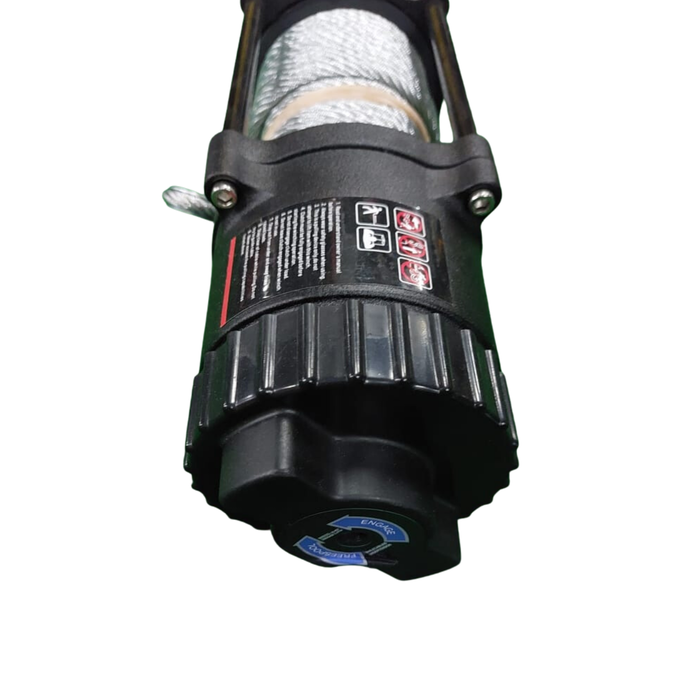 IND5803 12V 5500LBS ELECTRIC WINCH WITH STEEL CABLE