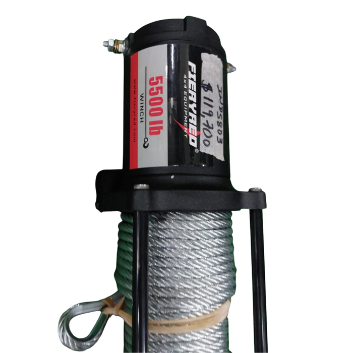 IND5803 12V 5500LBS ELECTRIC WINCH WITH STEEL CABLE