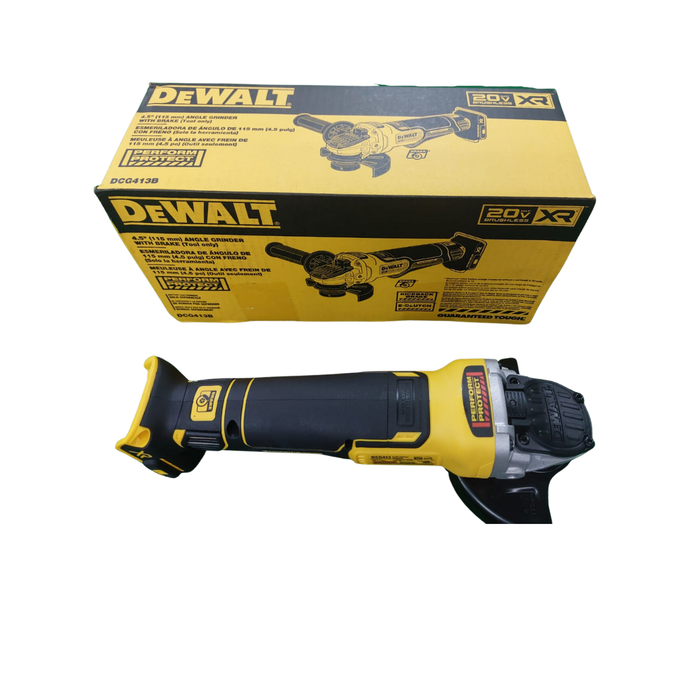 DEWALT IND5817 4.5" (115 MM) 20VOLT CORDLESS MAX XR BRUSHLESS ANGLE GRINDER # DCG413B