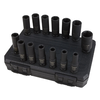KLUTCH HAR7866 11PCS SOCKET SET 1/2" DEEP IMPACT (MM) KLUTCH/IRONTON 41549/41465