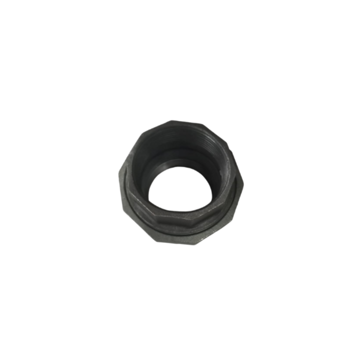 HAR7885 3" CONICAL UNION WITH BRASS TO IRON SEAT BLACK IRON
