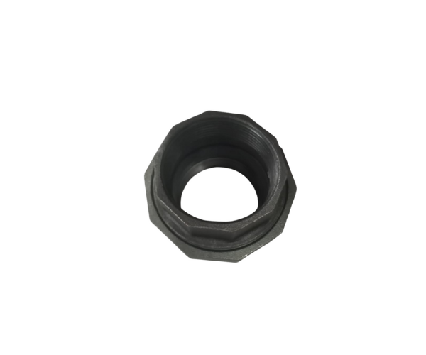 HAR7885 3" CONICAL UNION WITH BRASS TO IRON SEAT BLACK IRON