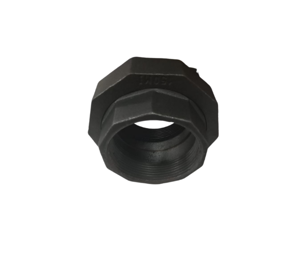 HAR7885 3" CONICAL UNION WITH BRASS TO IRON SEAT BLACK IRON