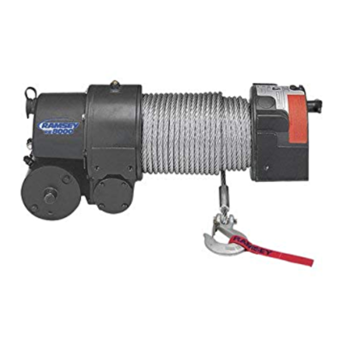 IND9866 WINCH 8500LBS 12V #144155--D/S--WNR
