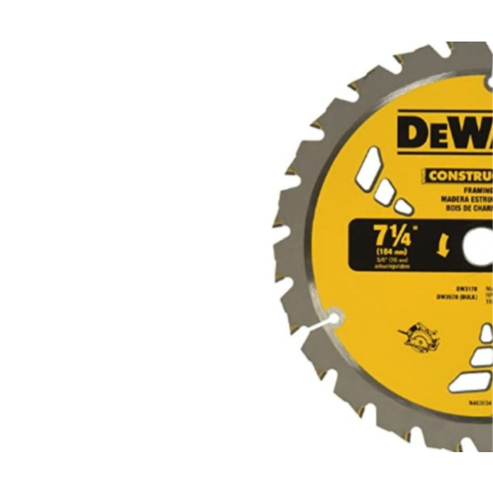 DEWALT HAR8022 7 1/4" CIRCULAR SAW BLADE #DW3578B10