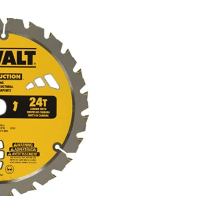 DEWALT HAR8022 7 1/4" CIRCULAR SAW BLADE #DW3578B10
