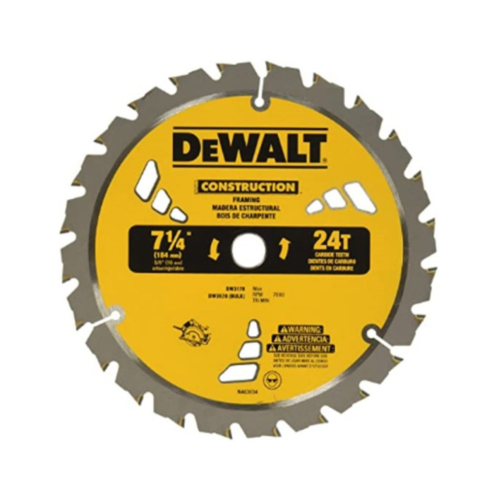 DEWALT HAR8022 7 1/4" CIRCULAR SAW BLADE #DW3578B10