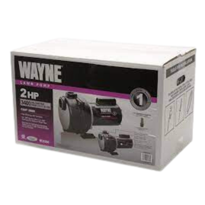 WAYNE IND9907 PUMP/WAYNE SPRINKLING 2HP WLS200