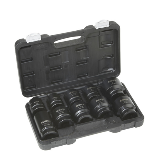 KLUTCH HAR9183 KLUTCH IMPACT SOCKET SET 1" DRIVE SAE.#29160