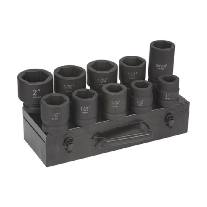 KLUTCH HAR9183 KLUTCH IMPACT SOCKET SET 1" DRIVE SAE.#29160