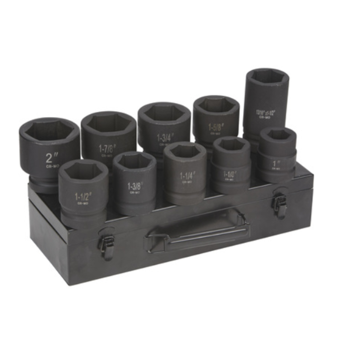KLUTCH HAR9183 KLUTCH IMPACT SOCKET SET 1" DRIVE SAE.#29160