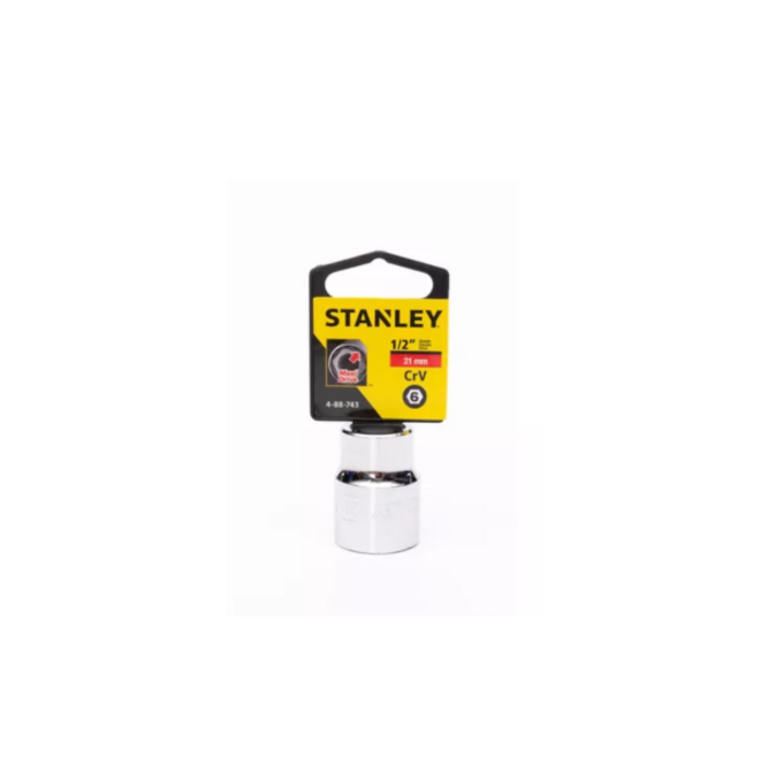STANLEY HAR8108 SOCKET 1/2" 21MM, 4-88-743