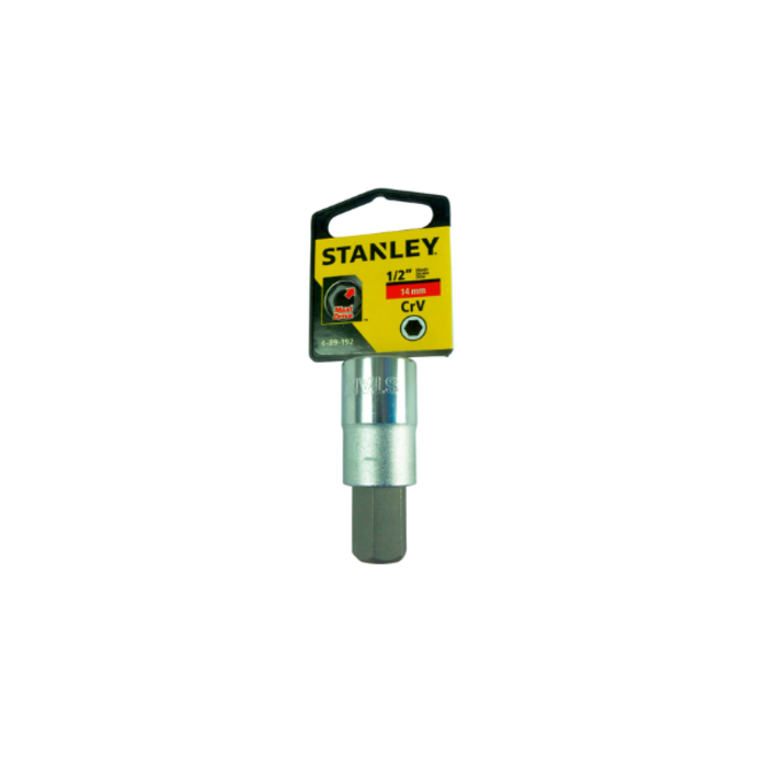 STANLEY HAR8112 SOCKET/BIT- HEX 14MM, 1/2" 4-89-192