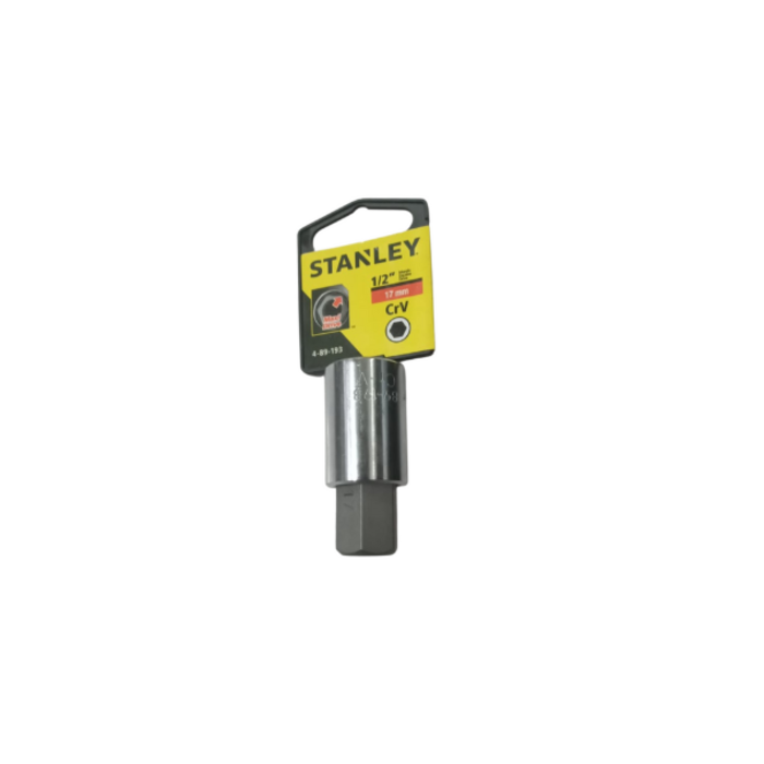 STANLEY HAR8138 SOCKET/BIT- HEX 17MM, 1/2" 4-89-193