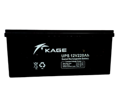 KAGE VEH11977 INVERTER  DEEP CYCLE BATTERY MF12V220AMP SOLAR L 19.5''- W -9'' H- 8.5''
