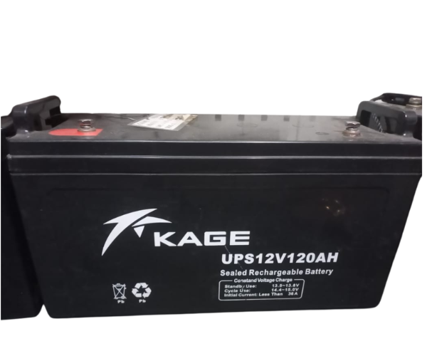 KAGE VEH11985 INVERTER DEEP CYCLE BATTERY KM120-12 12V120AH L 15-3/4''-W 6-3/4''-H 8''