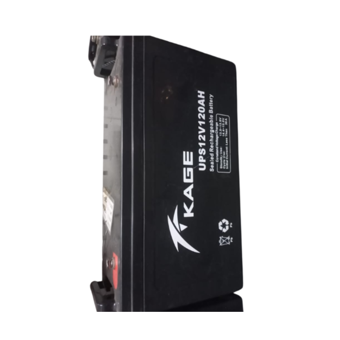 KAGE VEH11985 INVERTER DEEP CYCLE BATTERY KM120-12 12V120AH L 15-3/4''-W 6-3/4''-H 8''